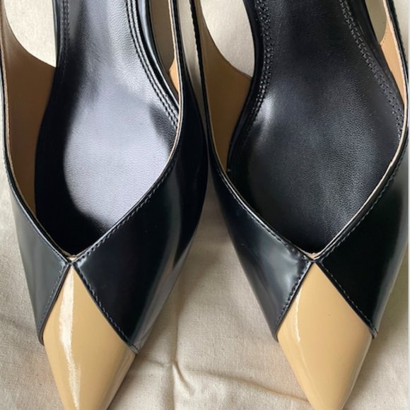 Tory Buch | Triangle 65mm slingback pumps - Picture 1 of 13